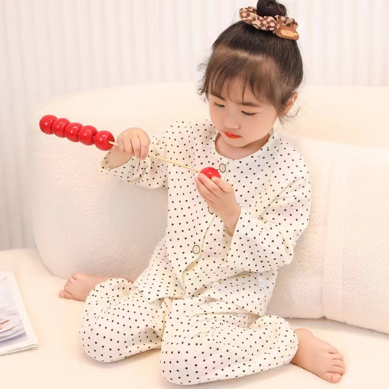 Soft Cotton Cartoon Children's Pajama Set