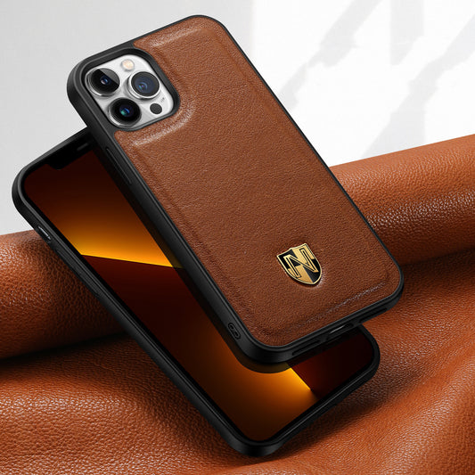 Leather Phone Case - Luxury Top Layer Leather