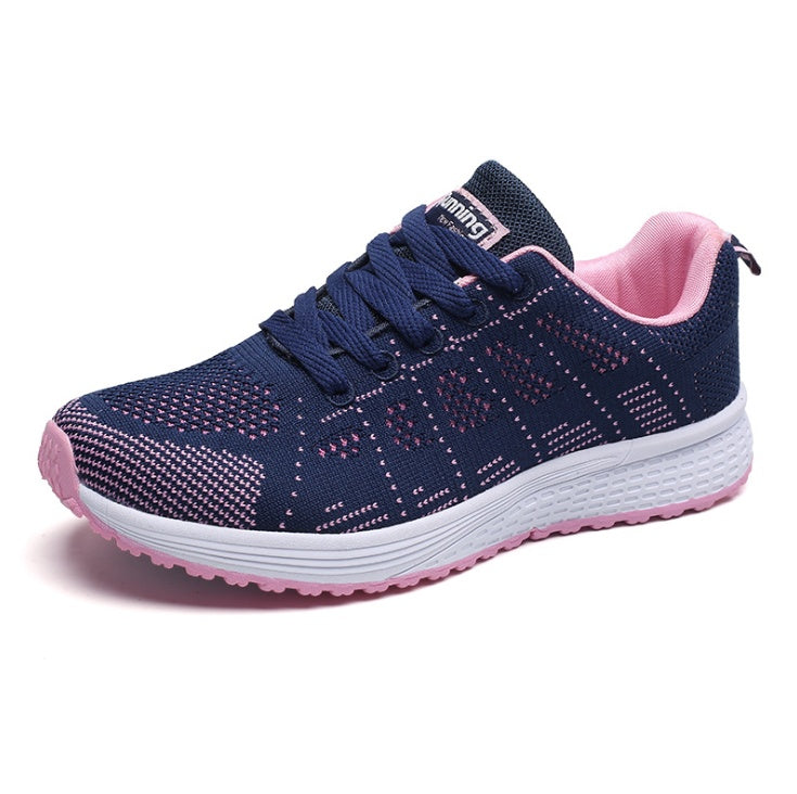 Women's Casual Shoes - Fashion Breathable Walking Mesh Flat Shoes Women