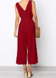 Sexy Halter Straps Jumpsuit