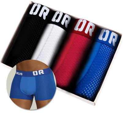 4Pc Boxershorts for Men - Boxer Short Underwear Man Panties
