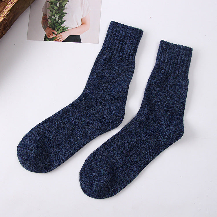 Winter Terry Wool Socks for Men