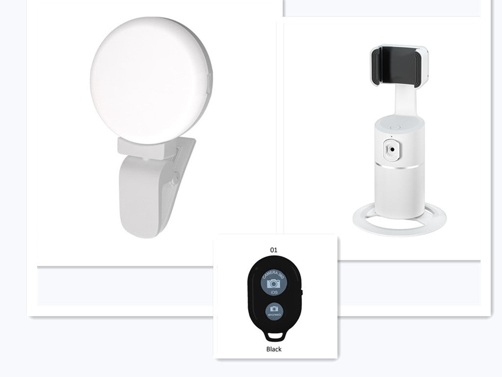 Smart Face Recognition Tracking - Mobile Phone Stand Anchor Live Broadcast Stand