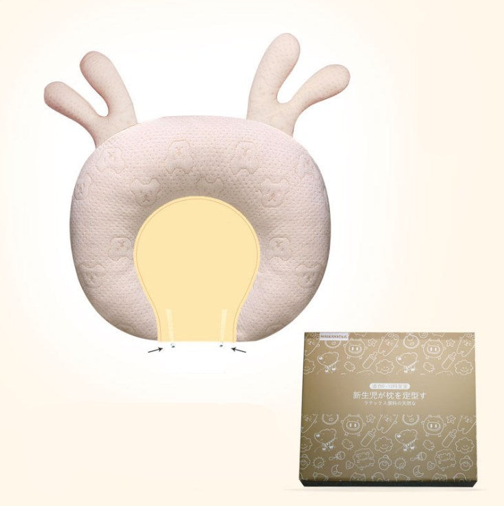Baby Head Support Pillow - Baby Products Anti-header Latex Styling Pillow Color Cotton Baby Pillow