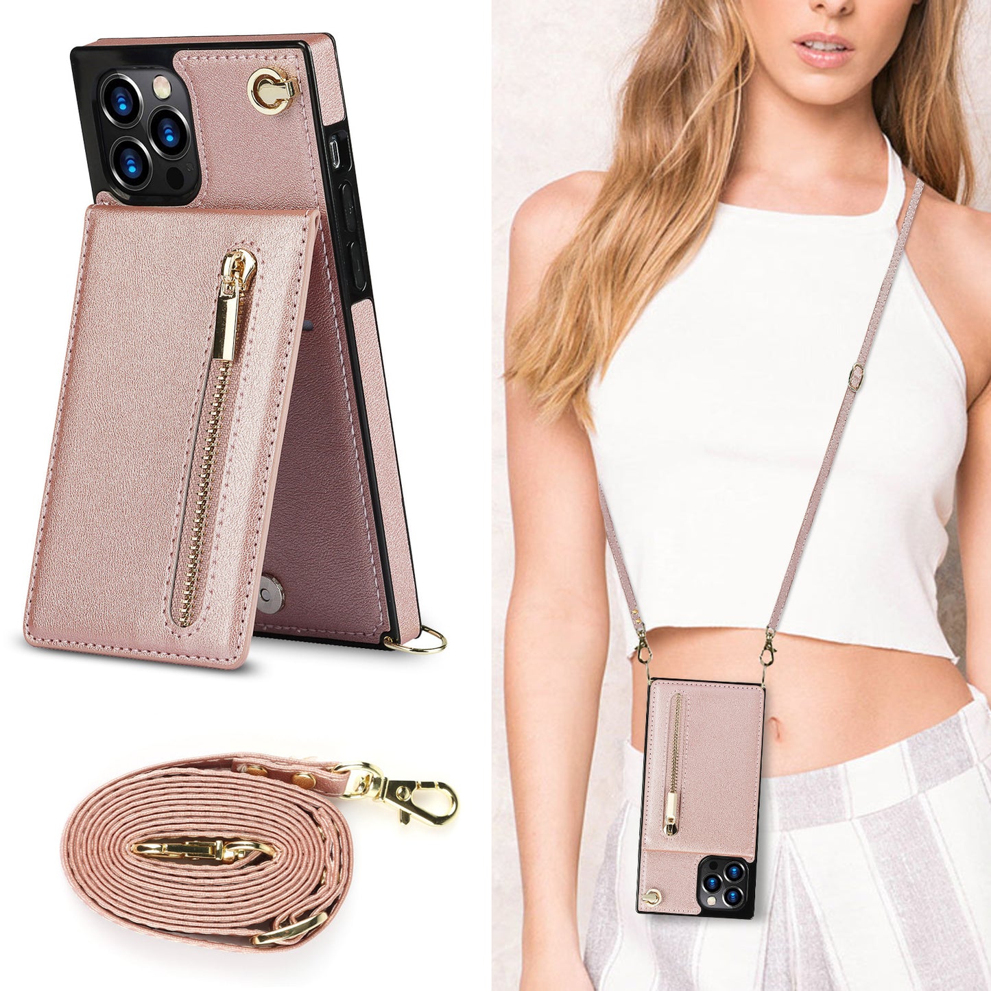 Zipper Phone Case - Phone Case Crossbody