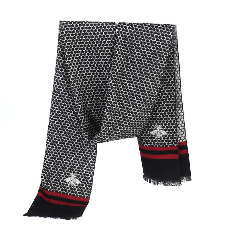 Fashion  Luxury  Cotton Mens Shawl