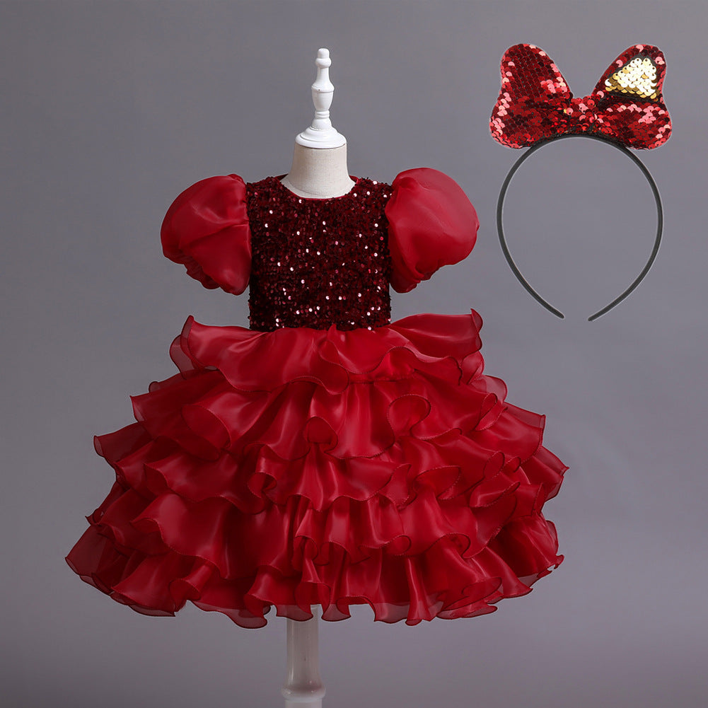 Kids Tutu Birthday Dress - Princess Party Dress