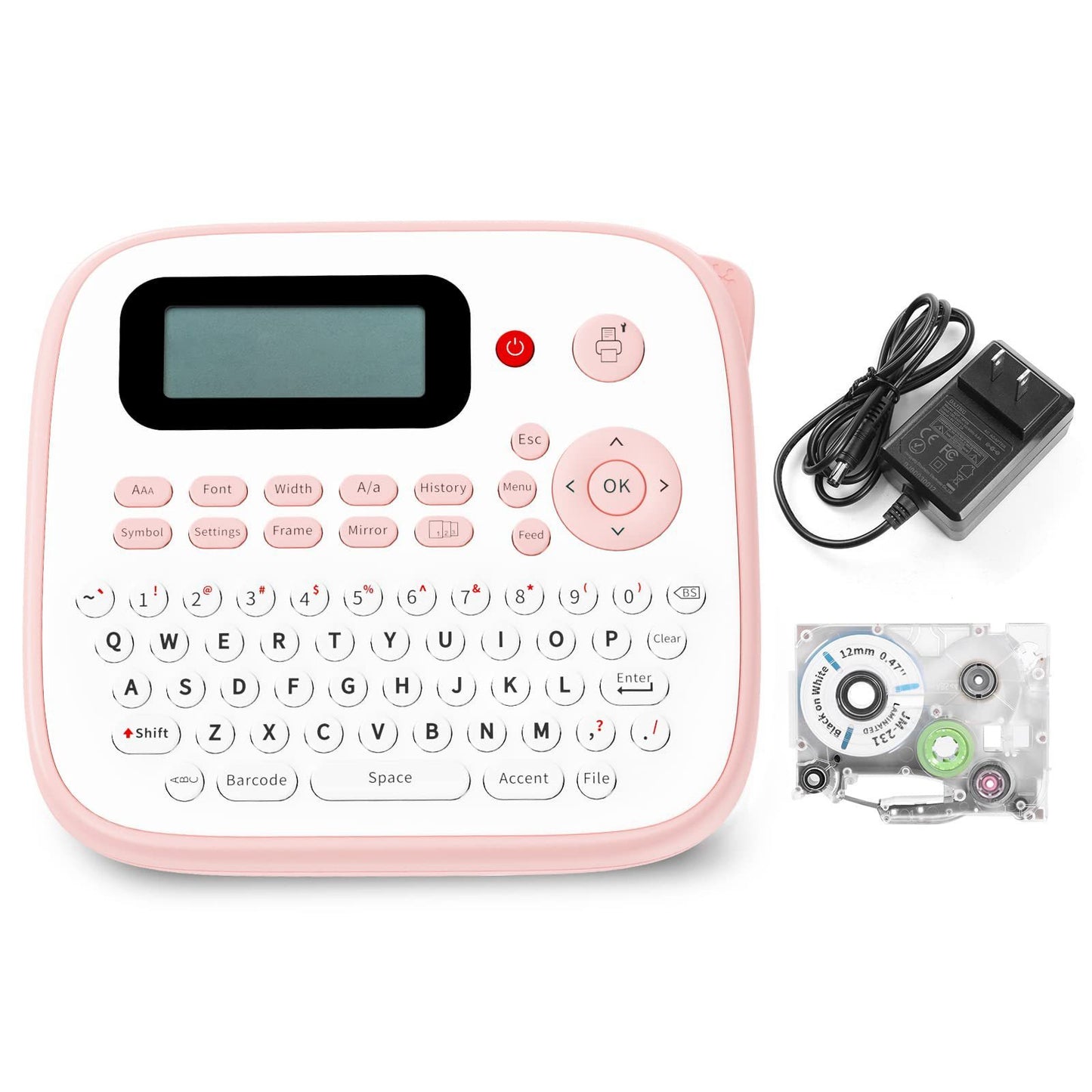 Mini Portable Label Printer - Ink-free Bluetooth