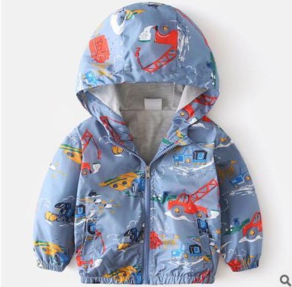 Boy Casual Hooded Jacket