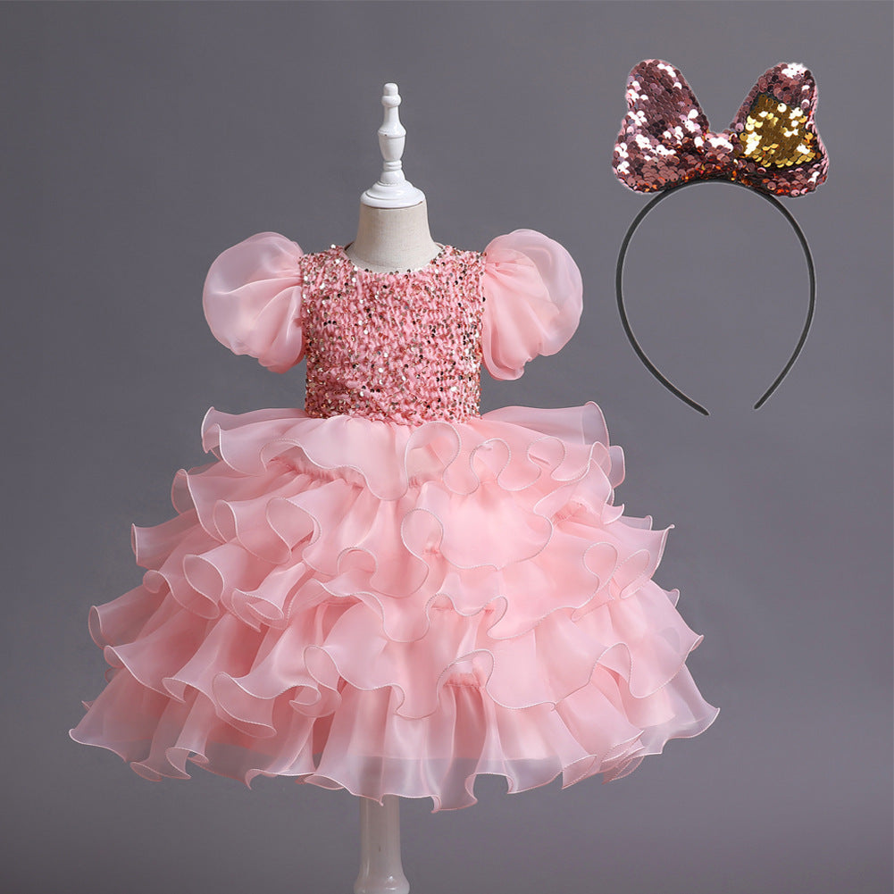 Kids Tutu Birthday Dress - Princess Party Dress