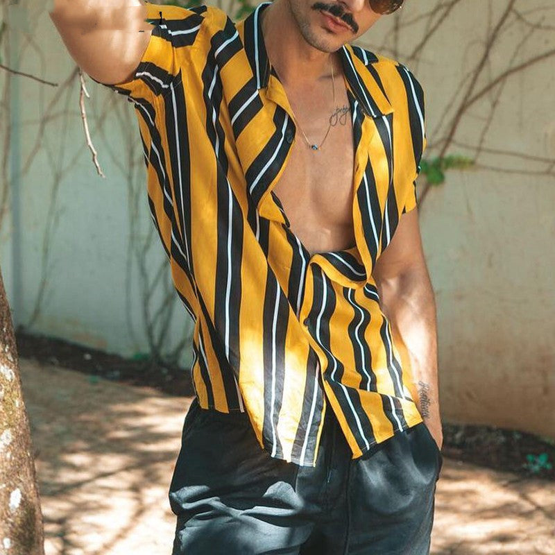 Soft Shirts For Men—-Men's Summer Streetwear Casual