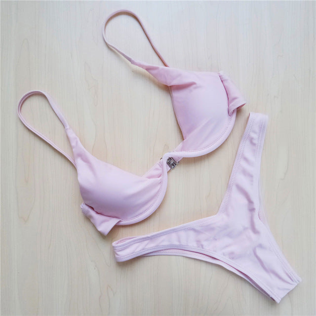 Sexy Women Bikini Beachwear - Push-up Swimwear