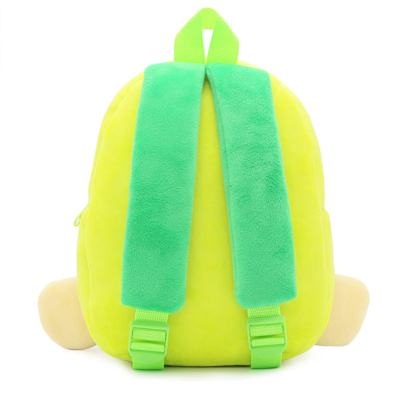Cute Zoo Children's Schoolbag Backpack - Plush Animal Turtle