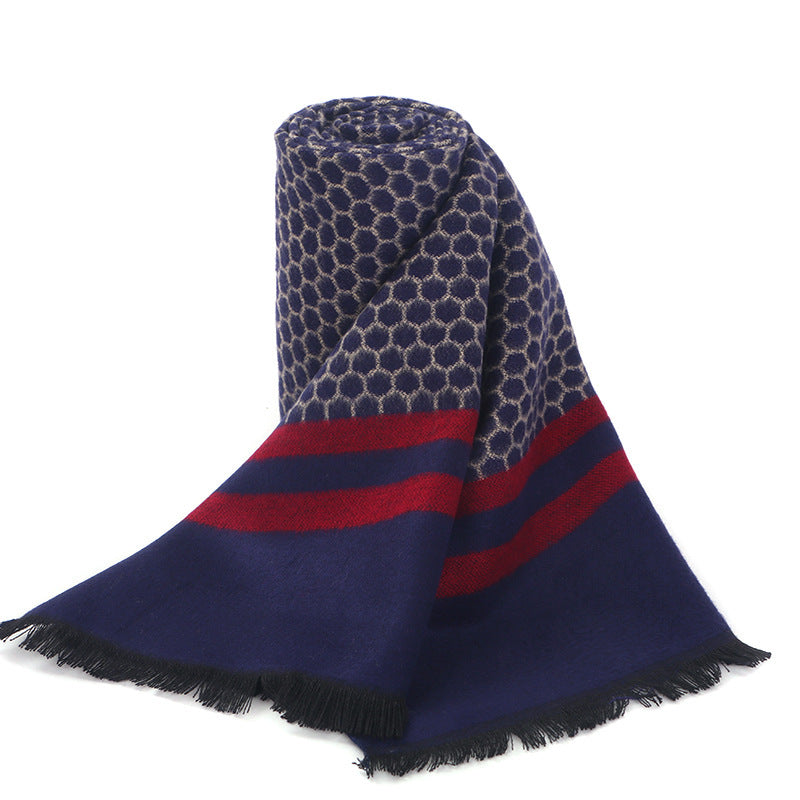 Fashion  Luxury  Cotton Mens Shawl