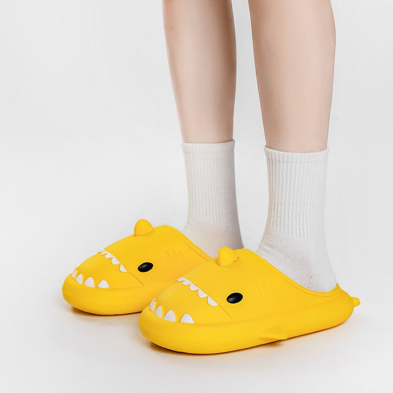 Cartoon Shark Home Slippers