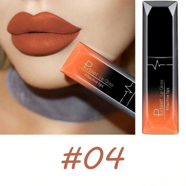 Matte Lip Gloss Lipstick Makeup