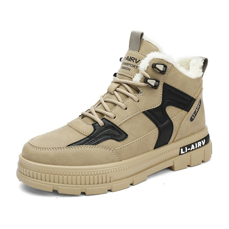 Winter Thickened Velvet Warm Ankle Boots