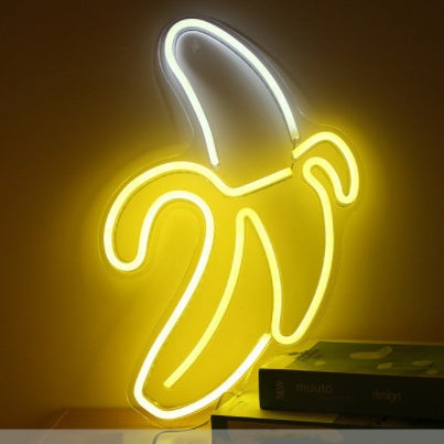 Room Decoration Night Light - LED Neon Lights, Acrylic Back Panel,