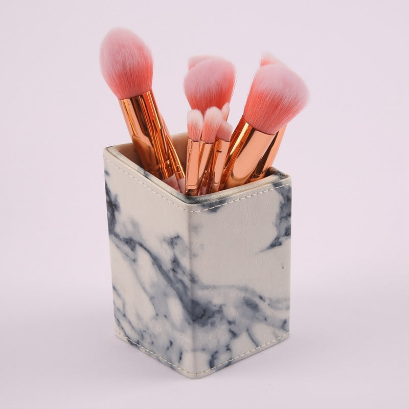10 Marble Makeup Brush Sets - Beauty Tools, Blush, Eye shadow, Face modification