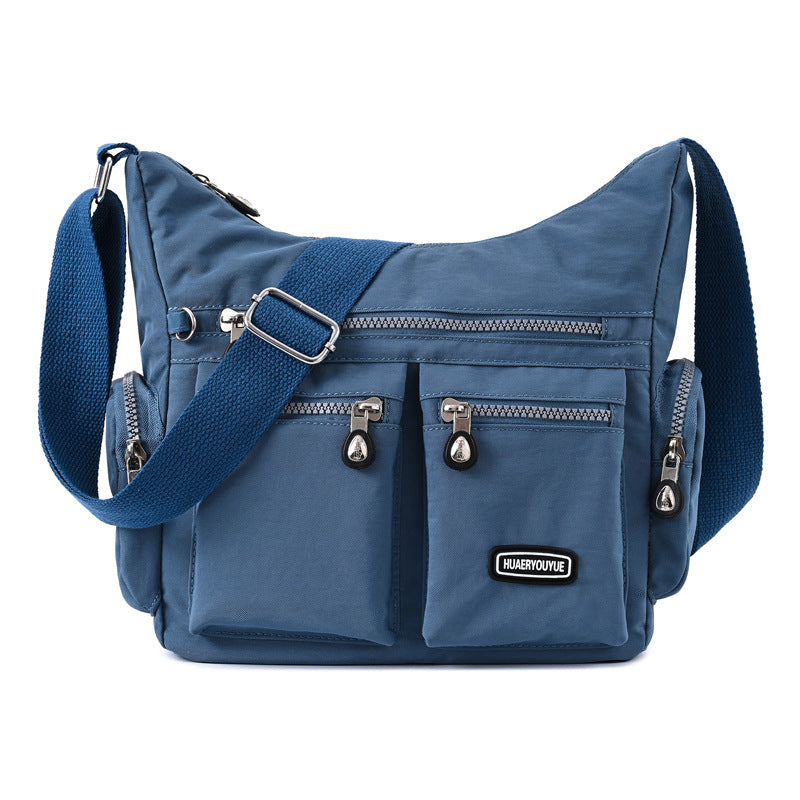 Women's Shoulder Bags - Multiple Pockets Waterproof Crossbody Bags