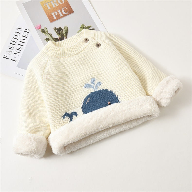 Baby Plush Warm Tops