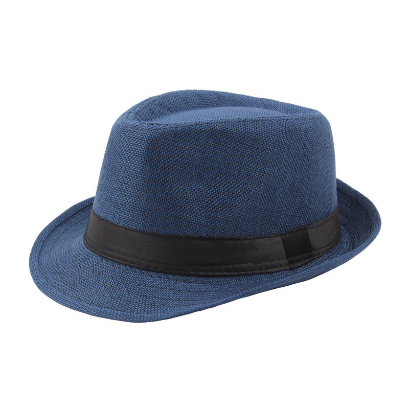 Fashion Personality Linen Top Hat for Men