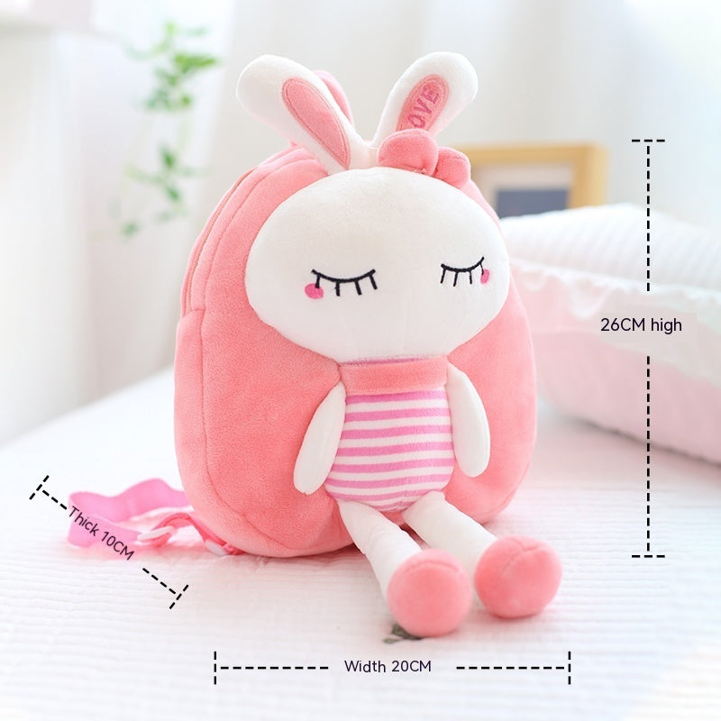 Children's Schoolbag - Plush Toy Backpack