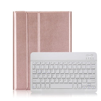 10.2 inch Tablet - Rechargeable Removable Wireless Bluetooth Keyboard Smart Case
