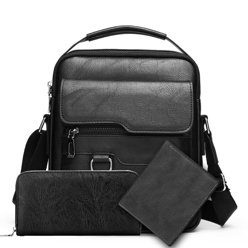 Men's Document Small Backpack - Casual Crossbody