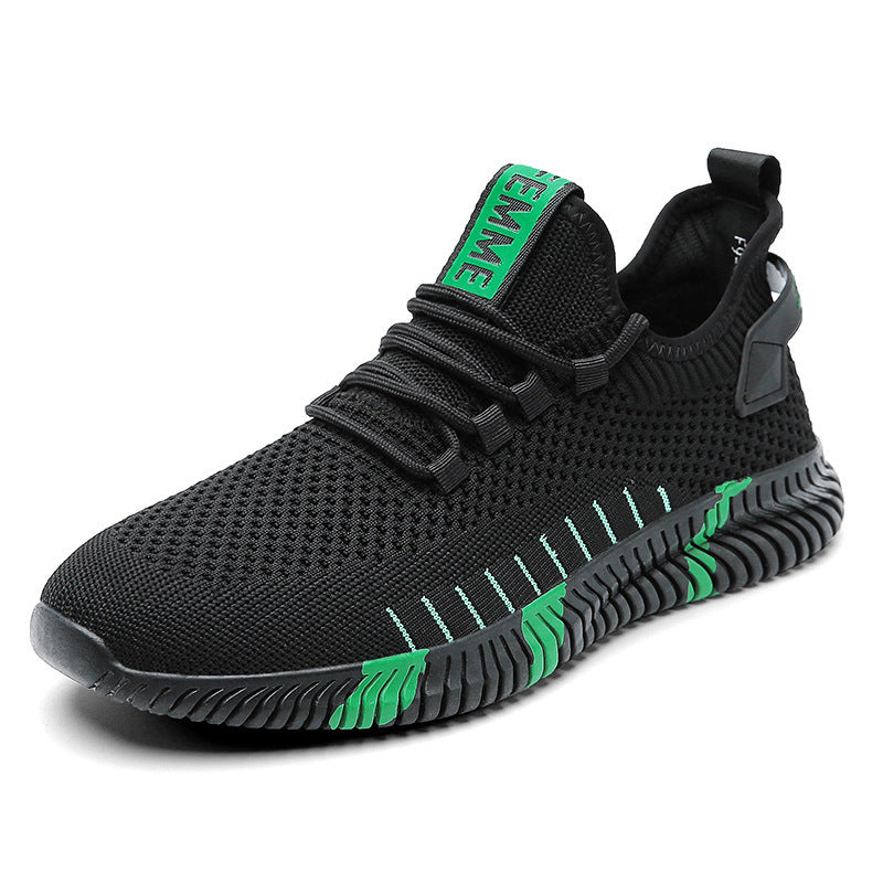 Mesh Sneakers - Men's Breathable Lightweight Running Shoes