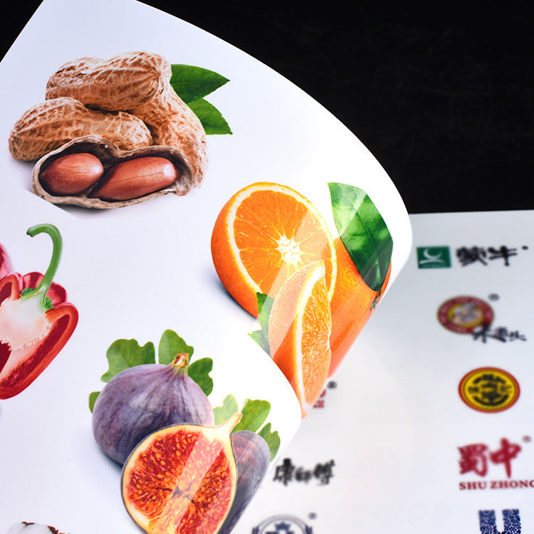 Matte Black PVC Self-adhesive Printing Label Material - JumoShop