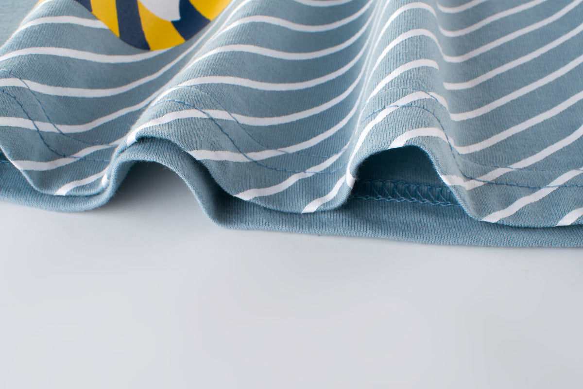 Children's Polar Bear Short-sleeved T-shirts - baby clothes, boys