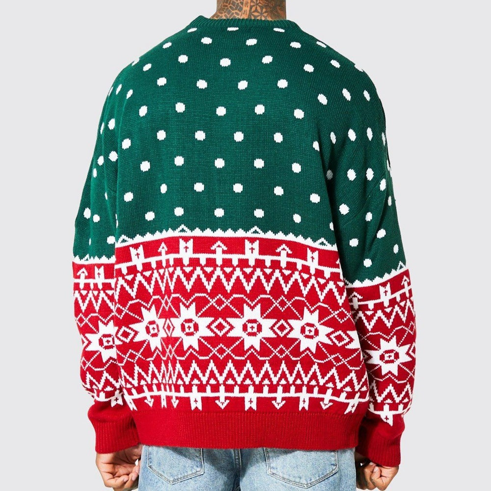 Men's Pullover Sweater For Christmas