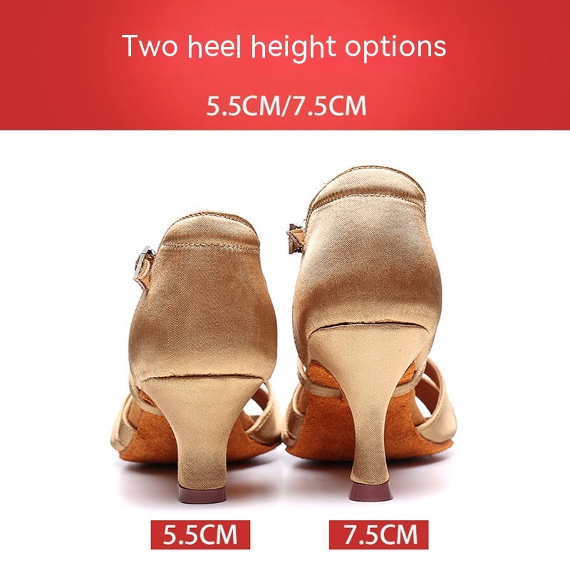 Latin Dance High Heel - Dancing Shoes Soft Bottom