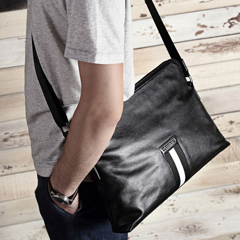 Wear-resistant Leather Men's Messenger Bags