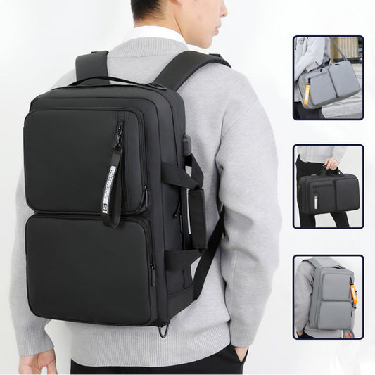 Multifunctional Backpack - Large Capacity Business Laptop Bag Leisure Travel Commuter Schoolbag Portable Shoulder Bag