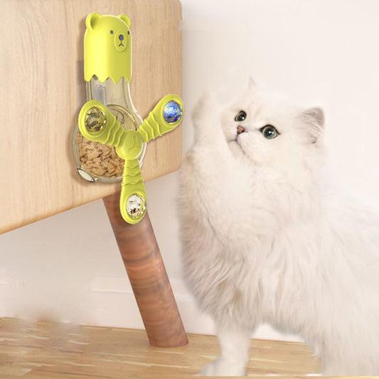 Cat Light-emitting Sound Rotating Multi-function Leaker Toy