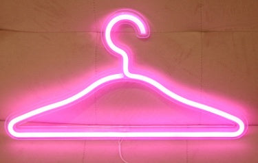 Room Decoration Night Light - LED Neon Lights, Acrylic Back Panel,
