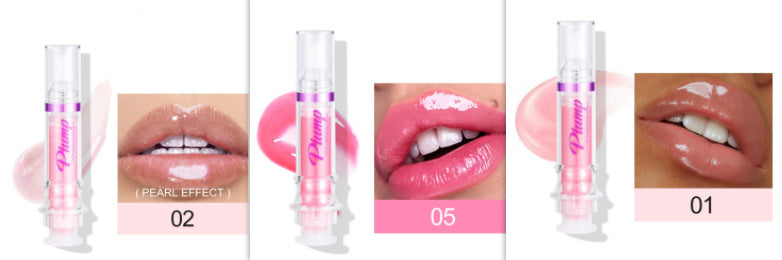 New Tube Rich Lip Color - Slightly Spicy Lip Honey Lip Glass Mirror Face Lip Mirror Liquid Lipstick