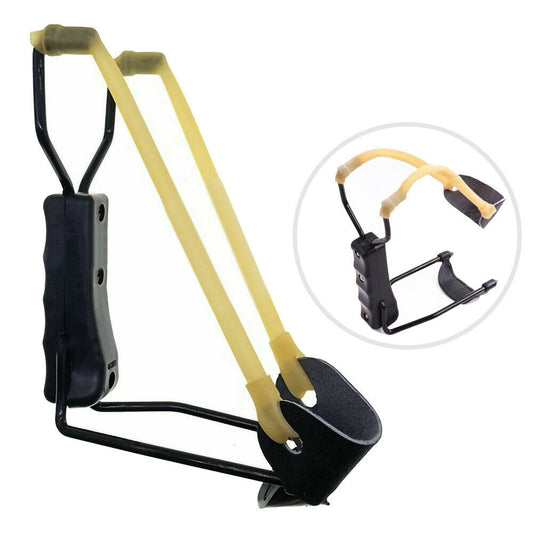 Compact Folding Sling Shot - Catapult For Hunting, Outdoor Sport Games