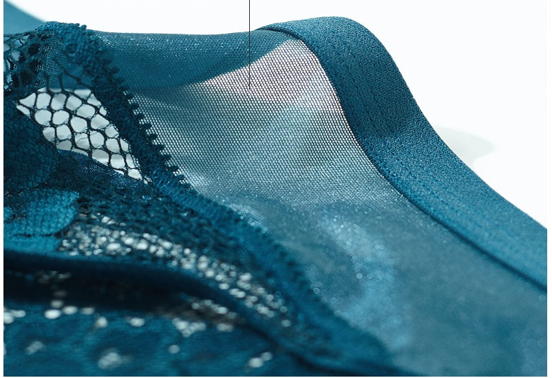 French Triangle Cup Bra - Sexy Lace Ultra-thin Bra