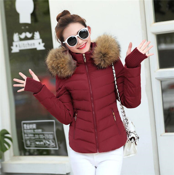 Brown Parka Winter Jacket for Women