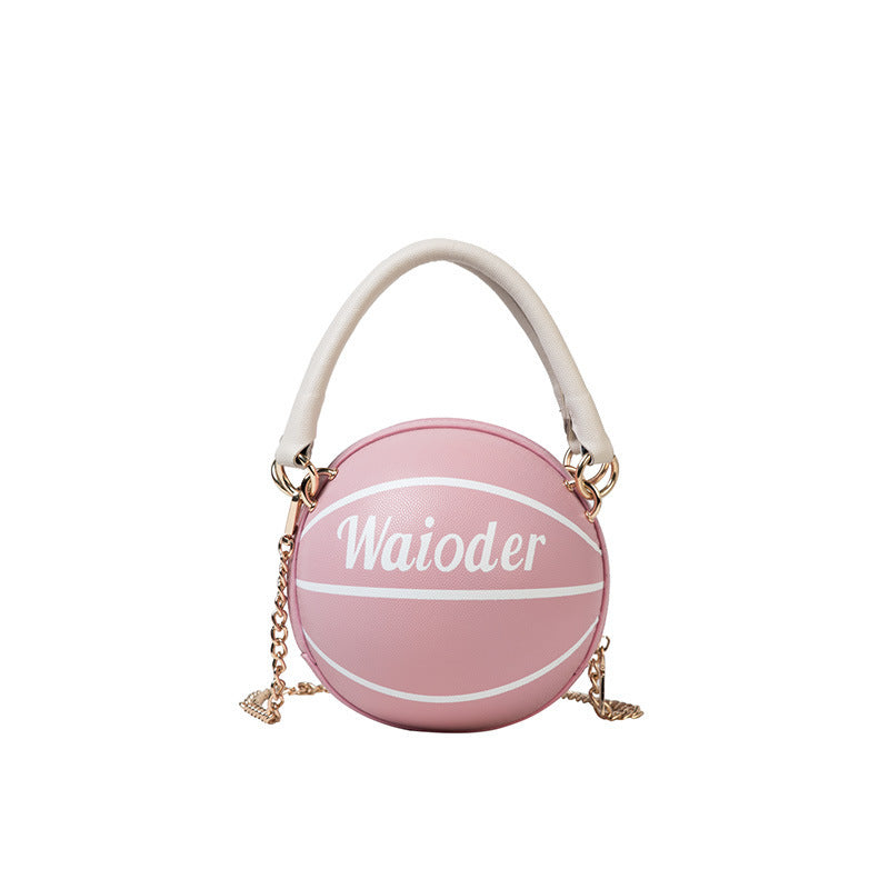 Basketball Shape Handbags and Purses for Women