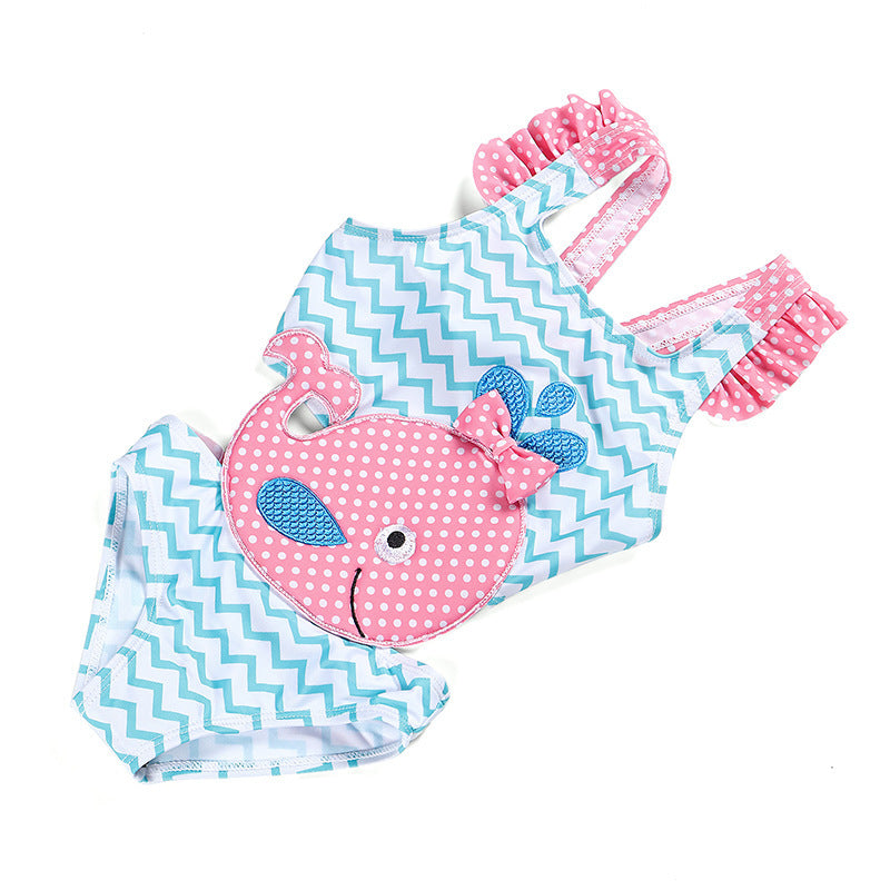 Baby Girls Swimwear - Watermelon Swimsuit