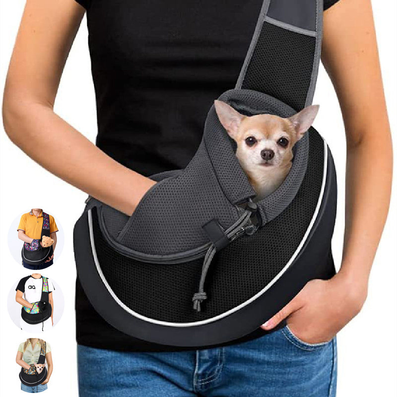 Pets Carrier Outdoor Bag - Portable Crossbody Bag For Dogs Cats Pet Products