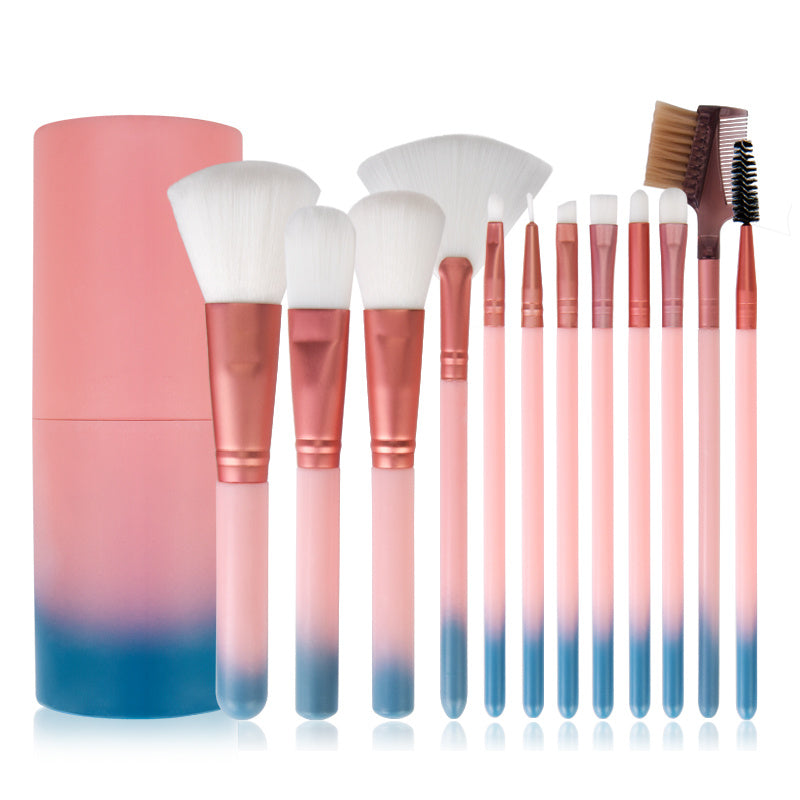 12 Makeup Brushes Set