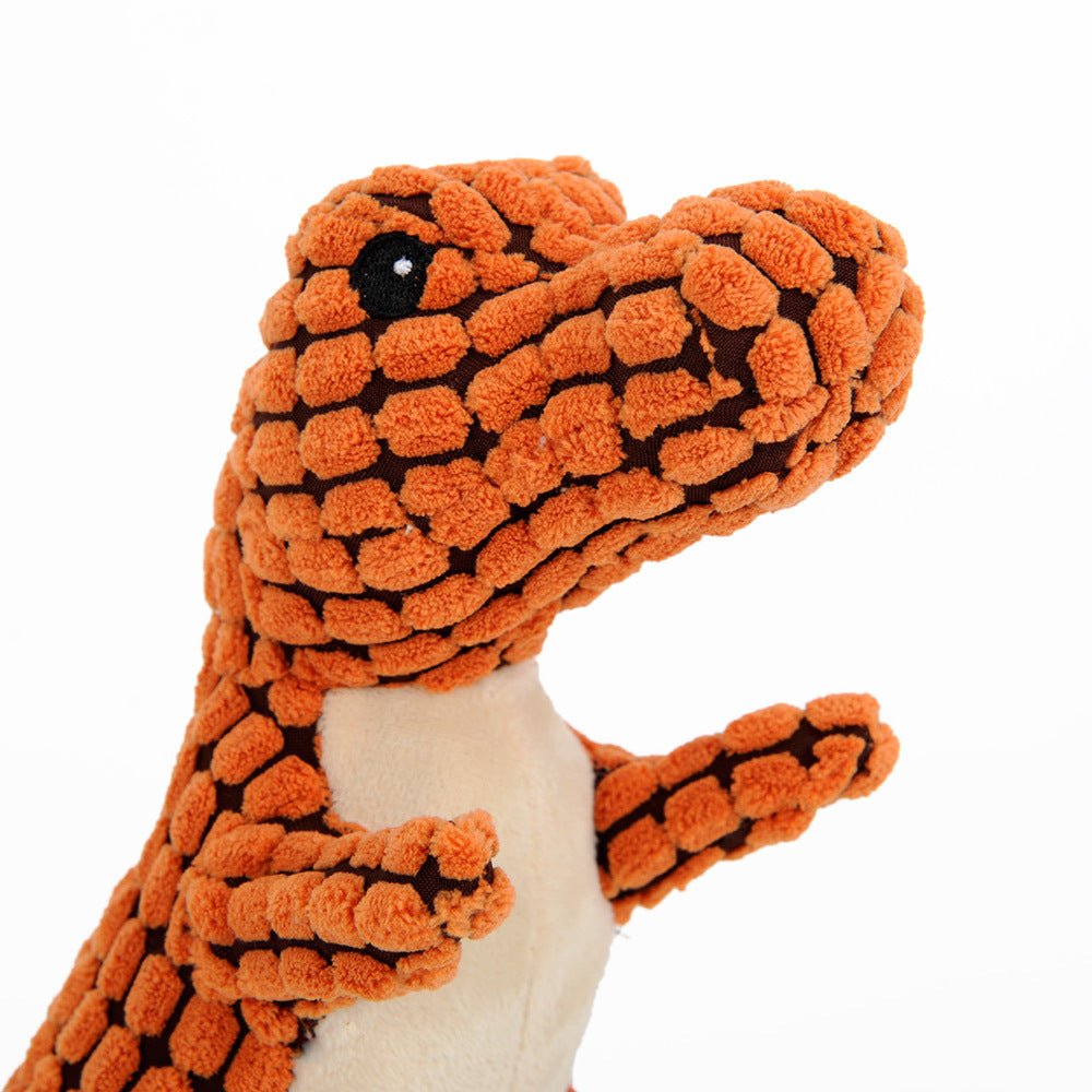 Dinosaur Interactive Plush Toys - For Large Dogs, Chew Toys