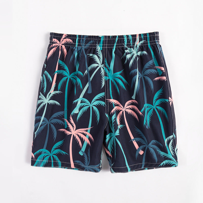 Children's Beach Shorts -  boxer swimming trunks