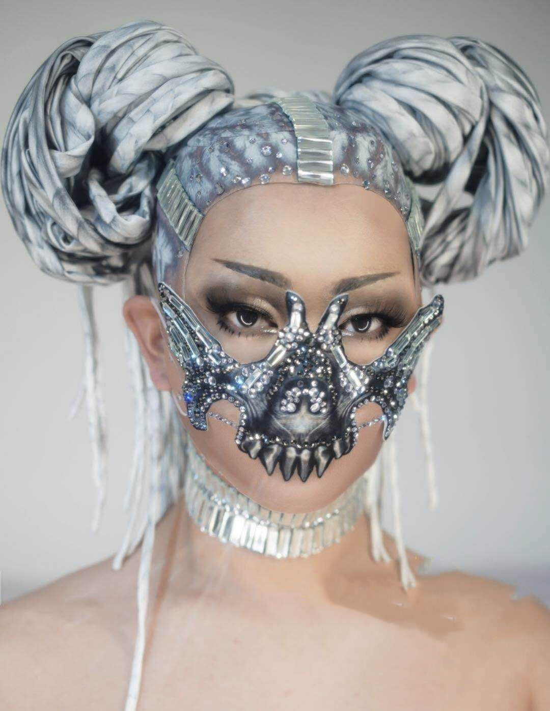 Stylish Diamond Mask - Butterfly Performance