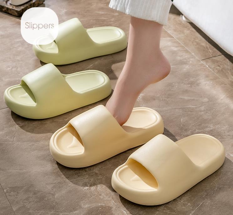 Bread Shoes - Home Slippers Non-slip Indoor Bathroom Slippers